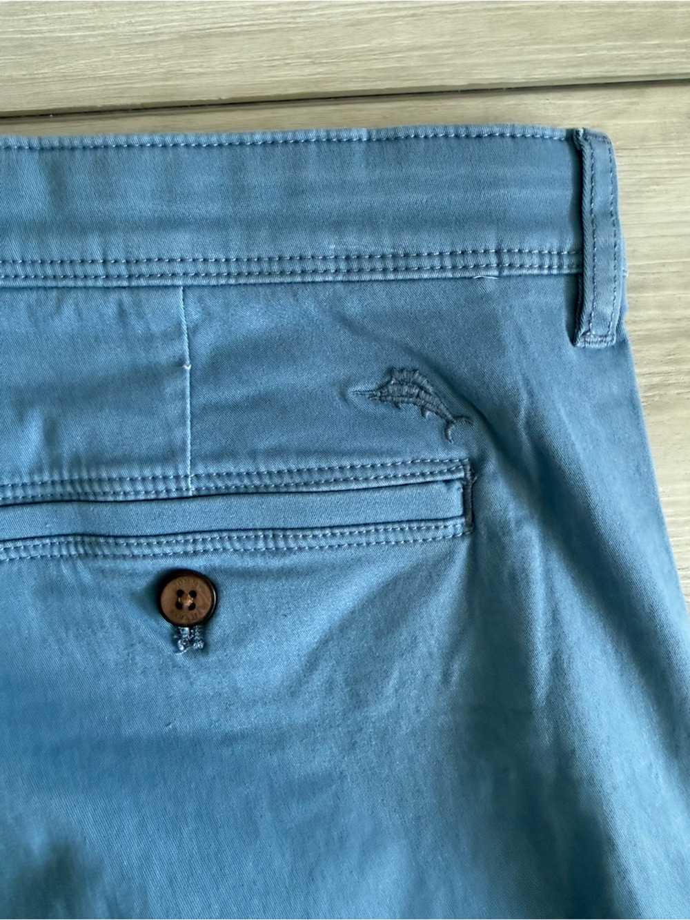 Tommy Bahama Boracay® Island Chino 7Inch Shorts Blue Size 36 NWT - Picture 7 of 9